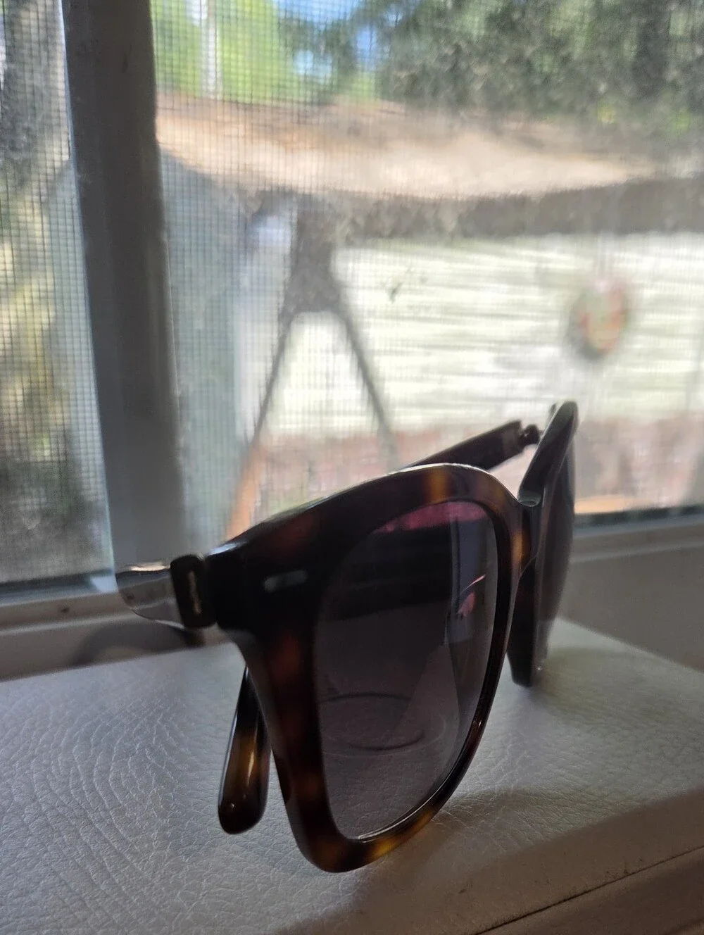 Calvin Klein Tortoiseshell Brown Women's Sunglasses